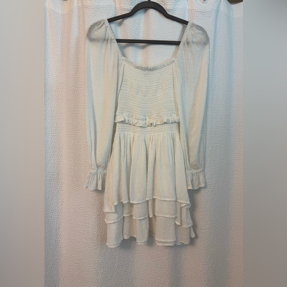 Blue Life Bonito White Swiss Dot Ruffled Tiered Sundress - Sz. S - Picture 13 of 14